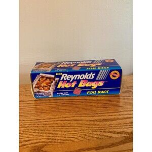 Reynolds Hot Bags New Large Heavy Duty 3 Open Box Discontinued Cooking Foil